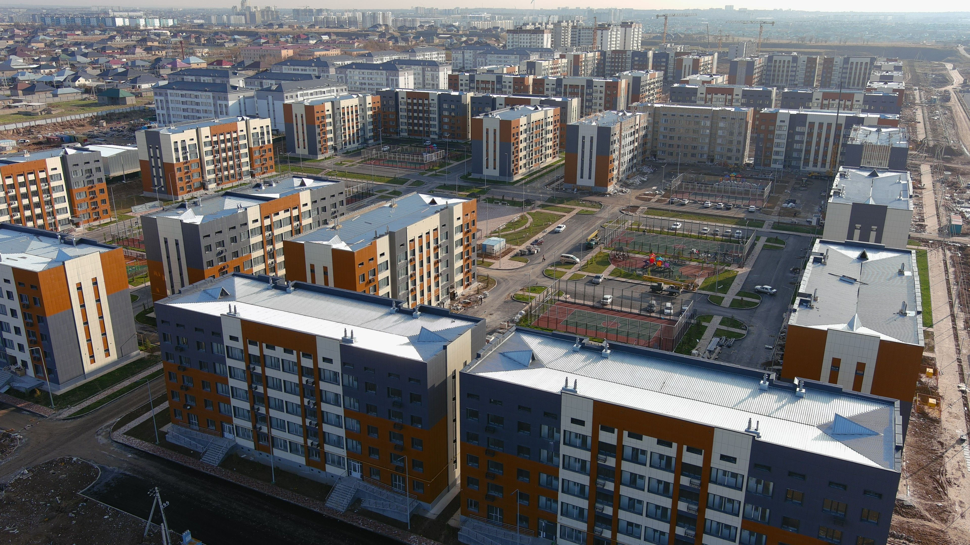 Construction of 9 houses in Shymkent (Bozaryk-3 Microdistrict)