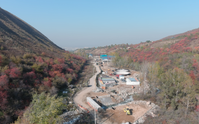 Строительство водозаборного сооружения в Алматы