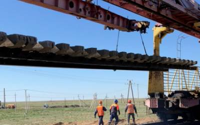 Starting track repair on new sections