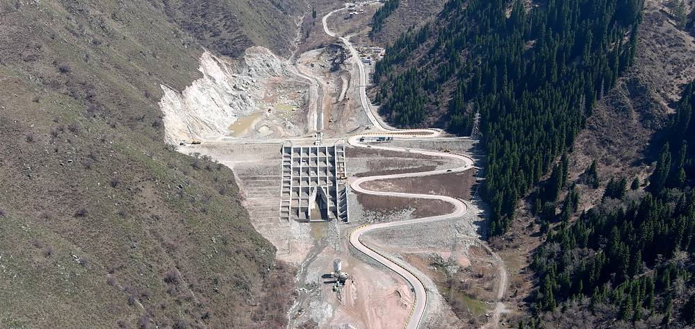 Construction and Installation Works on the Facility of Construction of a Mudflow Check Dam in the Upper Reaches of the Ulken River (Almaty below the Mouth of the Ayusai River)