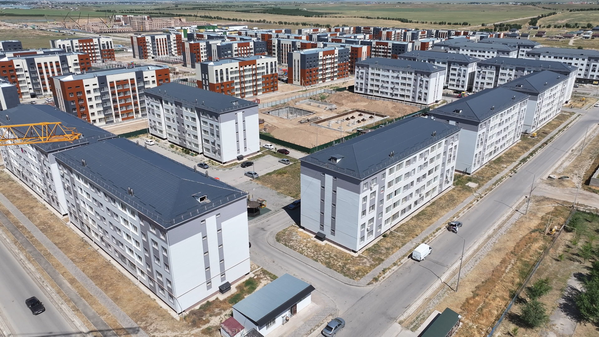 Construction of 9 houses in Shymkent (Bozaryk-1 Microdistrict)
