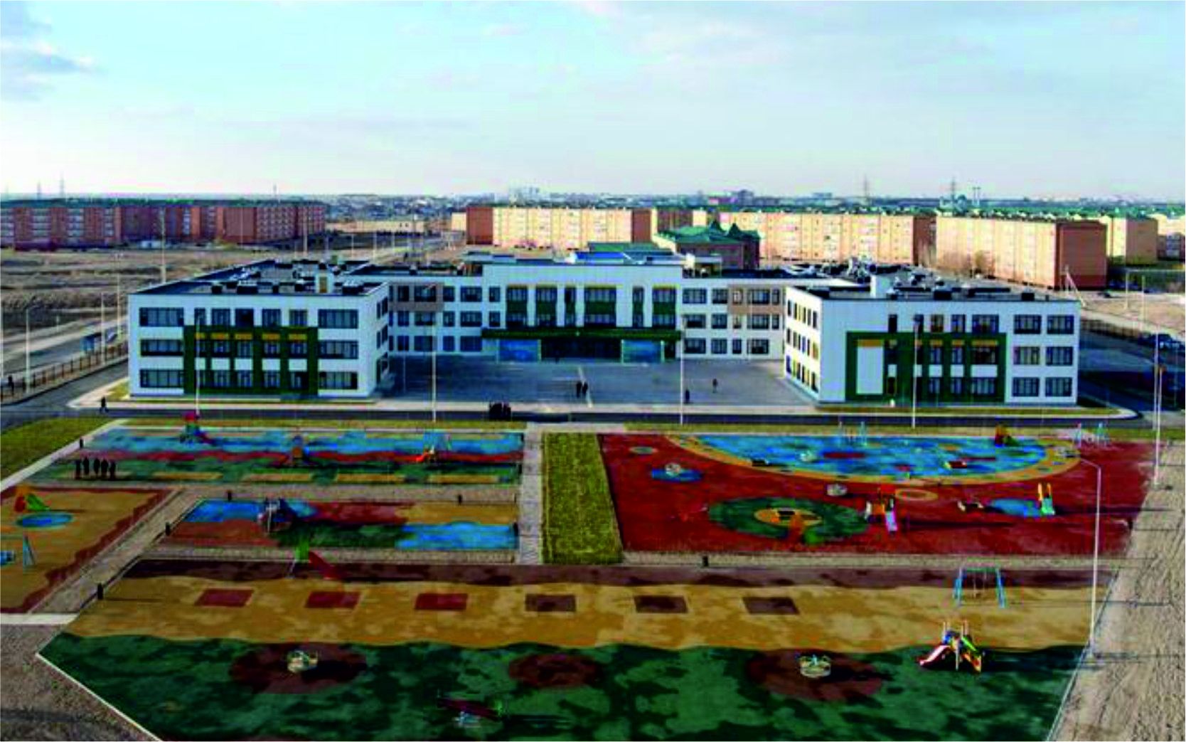 В городе Кызылорда состоялось техническое открытие школы на 1500 мест