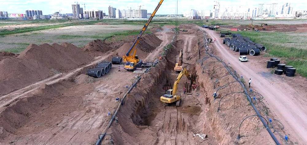 Development of the Storm Water System in Nur-Sultan